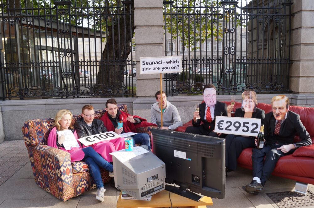 USI and We’re Not Leaving Ask:  “Social Welfare Bill: Which Side Are You On Senators?”