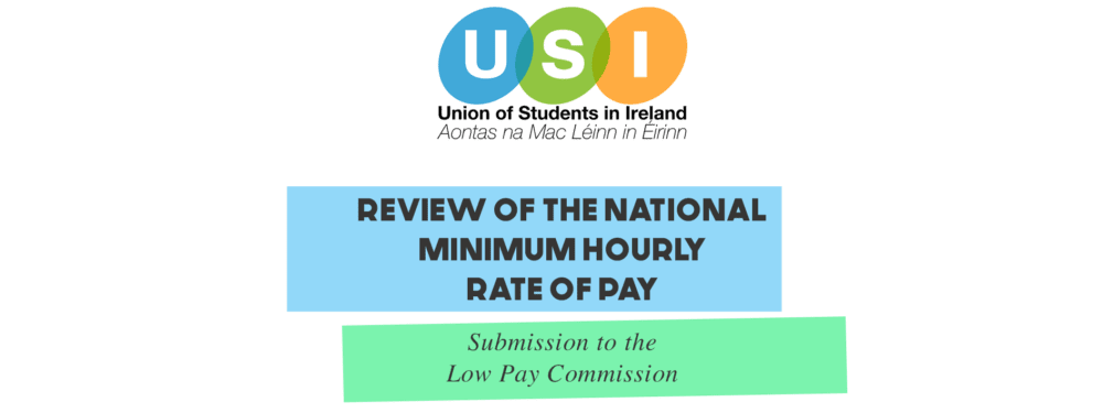 USI Call For A Living Wage For Students Across Ireland