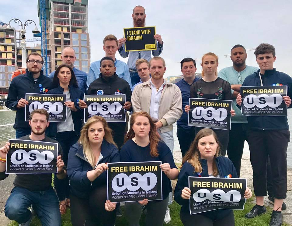 USI Welcomes Ibrahim Halawa’s Verdict And Safe Journey Home