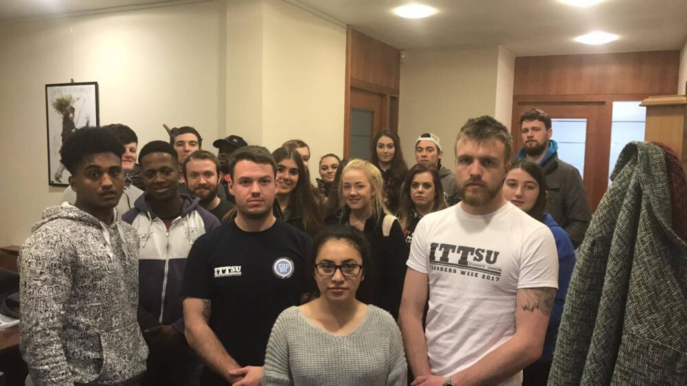 USI Support IT Tallaght SU Sit-In