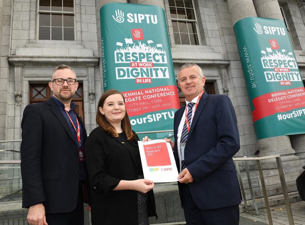 USI & SIPTU Renew Joint Agreement
